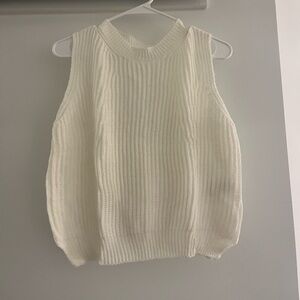 Sweater Tank Top